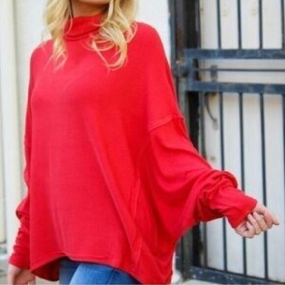 Free People Sweaters - FREE PEOPLE Alameda Turtle Neck Top